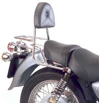 Hepco & Becker Sissybar without rearrack, Chrome - Moto Guzzi California Jackal (1999->)
