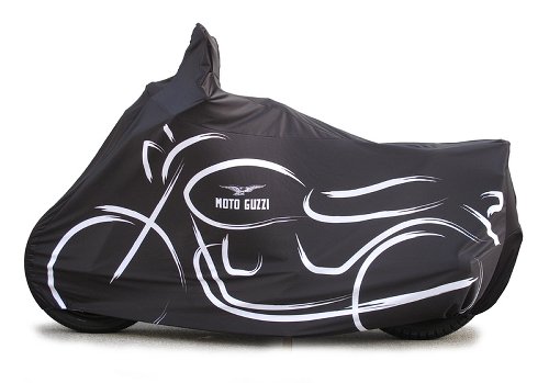 Moto Guzzi Motorcycle tarpaulin, indoor, black - V7 I+II+III Stone, Racer, Special, Stornello... NML