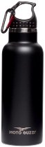 Moto Guzzi Bottle, 500 ml, stainless-steel, black