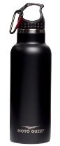 Moto Guzzi Bottle, 500 ml, stainless-steel, black