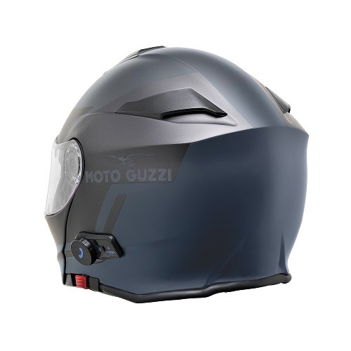 Moto Guzzi Klapphelm Bluetooth, blau, Größe: XS
