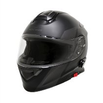 Moto Guzzi Modular helmet bluetooth, grey, size: XS