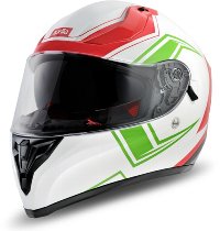 Aprilia Integral helmet racing, white/green/red, size: XS