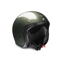 Moto Guzzi Jet helmet, green, size: S