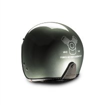 Moto Guzzi Jet helmet, green, size: M