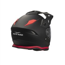Moto Guzzi Enduro helmet V85, black/red, size: XS