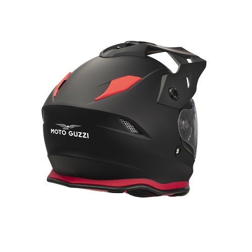 Moto Guzzi Enduro helmet V85, black/red, size: XL