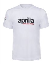 Aprilia Basic T-Shirt, weiss