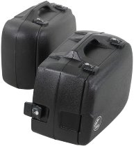 Hepco & Becker kit de valises Junior Enduro 40 droite / 30 la gauche, Noir
