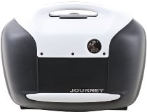 Hepco & Becker Journey sidecase-set 42Ltr., black with white cover