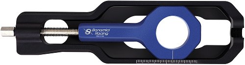 Bonamici Racing, chain adjuster set, Aprilia RS660 2020> blue