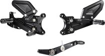 Bonamici Racing adjustable rear sets, kit Yamaha YZF R6 2017>