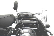 Hepco & Becker Solorack with backrest, Chrome - Suzuki VL 1500 Intruder 1998->2004