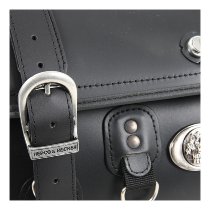 Hepco & Becker leather-handbag Buffalo 30 Ltr., Black