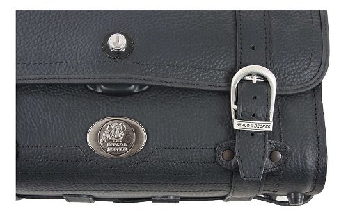 Hepco & Becker Leder-Handbag Liberty, Schwarz