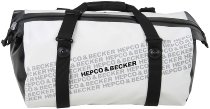 Hepco & Becker Travel Zip M Packing bag 30Ltr., waterproof, Black / White