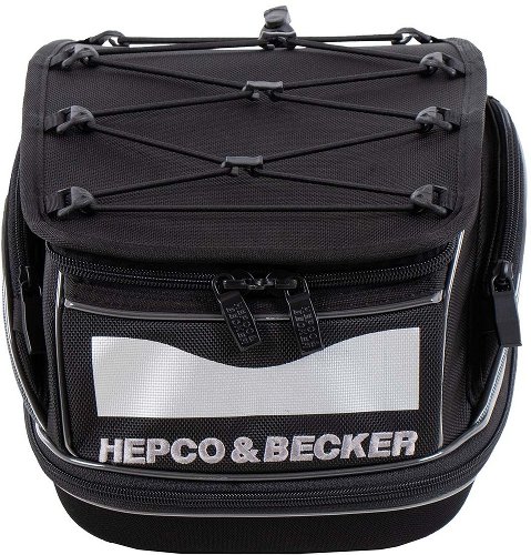 Hepco & Becker Rearbag Lock-it Street for Sportracks/Miniracks, Black