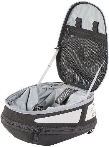 Hepco & Becker Royster rearbag Sport with strap attachment, Black / Grey