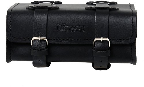 Hepco & Becker Legacy rear bag leather 4 Liter, Black
