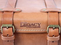 Hepco & Becker Legacy rear bag leather 4 Liter, Brown