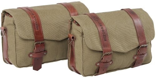 Hepco & Becker Legacy courier bag set M/M for C-Bow carrier, Green