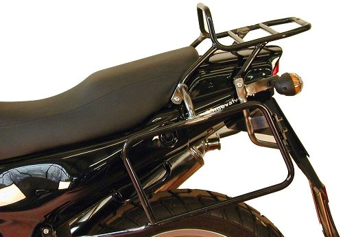 Hepco & Becker Sidecarrier permanent mounted, Black - Moto Guzzi Quota 1000 (1992-1998) /1100 ES