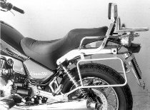 Hepco & Becker Seitenkofferträger festverschraubt, Chrom - Moto Guzzi Nevada 750 / Club (1989->1999)