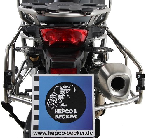 Hepco & Becker Side carrier Cutout, Stainless Steel - BMW F 850 GS (2018->)