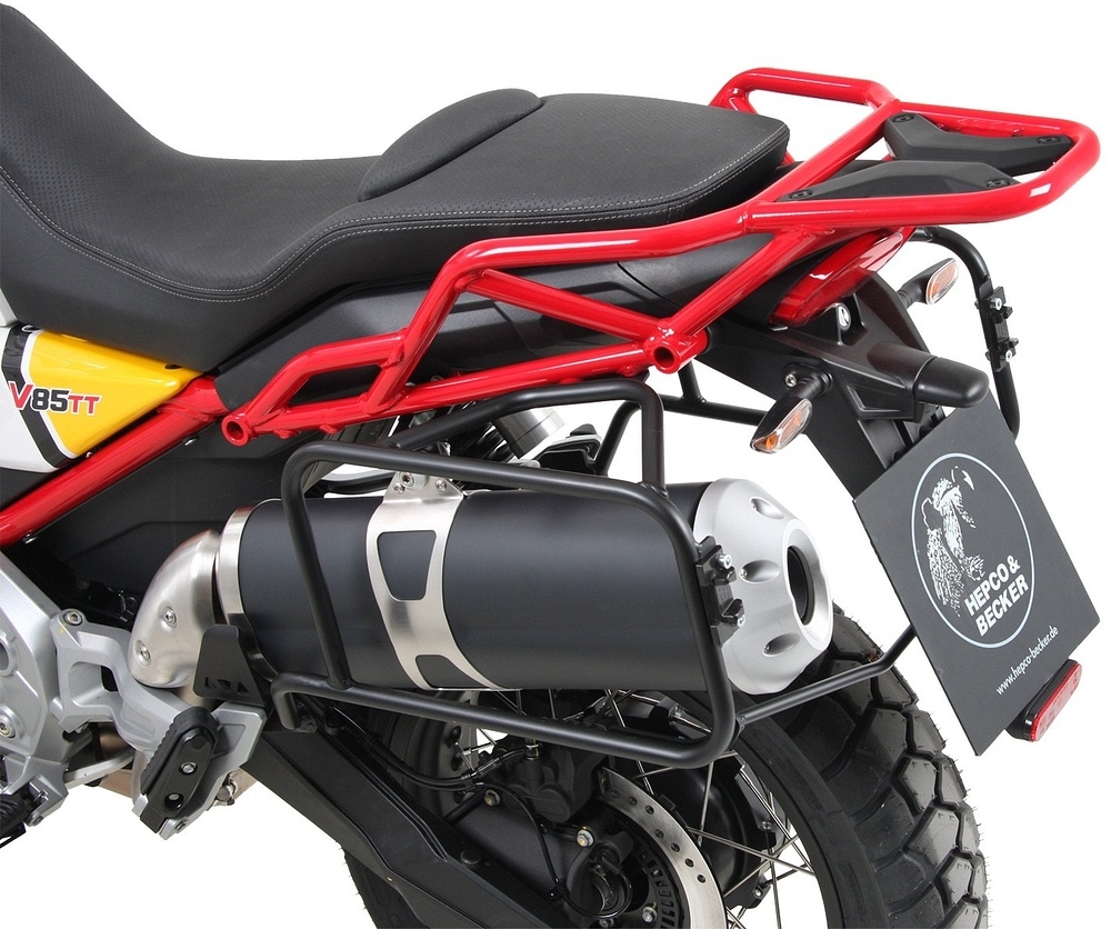 Bolsa trasera moto Street con kit adaptador Lock-it para soportes traseros  Minirack / Sportrack