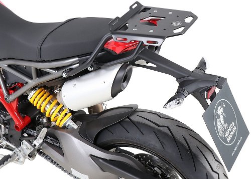 Hepco & Becker Minirack soft luggage rear rack, Black - Ducati Hypermotard 950/SP (2019->)