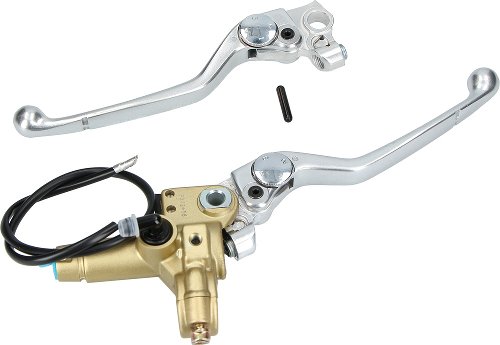 Ducati Front brake master cylinder + clutch lever - 900 SS, SL, 748 SP, SPS, 916, SP, Senna...