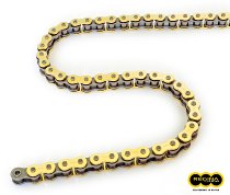 Regina chain 520 ZRT 100 links open + rivet lock