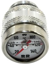 RR Oil thermometer white 27x3x25 - Yamaha 535, 600F, 700, 950, 1000