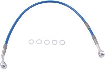 Spiegler Aprilia front steel flex cable kit 125 RS blue ABE