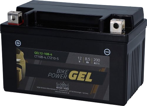 intAct Bike-Power Gel Battery YT10B-4 12V 8,5AH (50901)
