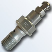 stahlbus Banjo bolt with bleeder valve M10x1,25x19mm, aluminium