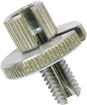 Tommaselli throttle cable adjusting screw, galvanized, M8x16