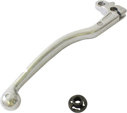 Tommaselli clutch lever, aluminum, black, - Aprilia, RS 50