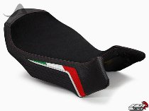 Luimoto Seat cover `Team Italia` black-red - MV Agusta 750, 910, 1078 Brutale S, R, RR