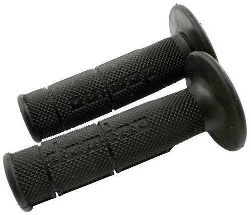 Tommaselli grip rubber set Cross / Enduro, 118 mm, black
