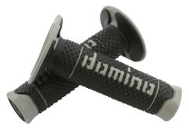 Tommaselli grip rubber set DSH Enduro, 120 mm, black / gray