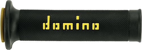 Domino Griffgummisatz Road Racing, 120 mm/125 mm, Schwarz/Gelb