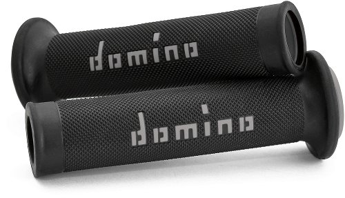 Domino Griffgummisatz Road Racing, 120 mm/125 mm, Schwarz/Grau