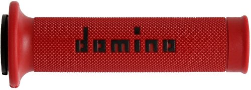 Domino Griffgummisatz Road Racing, 120 mm/125 mm, rot/schwarz