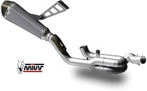 MIVV Auspuff Delta Race, Titan/Carbon Endkappe, ohne EG-ABE - Ducati Panigale V4