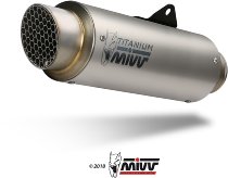 MIVV Silencer complete system GPpro, titanium, with homologation - Honda CBR 650 R