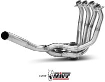 MIVV No-kat full collectors, stainless steel, without homologation - Kawasaki Z 900
