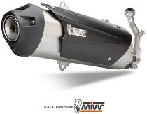 MIVV Silencer complete system Urban, stainless steel, with homologation - KYMCO 500 Xciting
