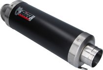 MIVV Silencer complete system GP, stainless steel black, with homologation - Yamaha R125 YZF
