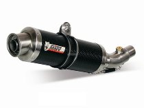 MIVV Silencer complete system GP, carbon/carbon, with homologation - Yamaha 125 YZF R125